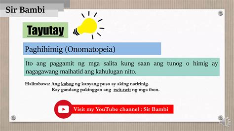 mangirurumen in tagalog|Mga Tayutay: Figures of Speech in Tagalog.